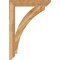Ekena Millwork Thorton Slat Rough Sawn Bracket, Western Red Cedar, 4"W x 28"D x 40"H BKT04X28X40THR06RWR - alternate 4